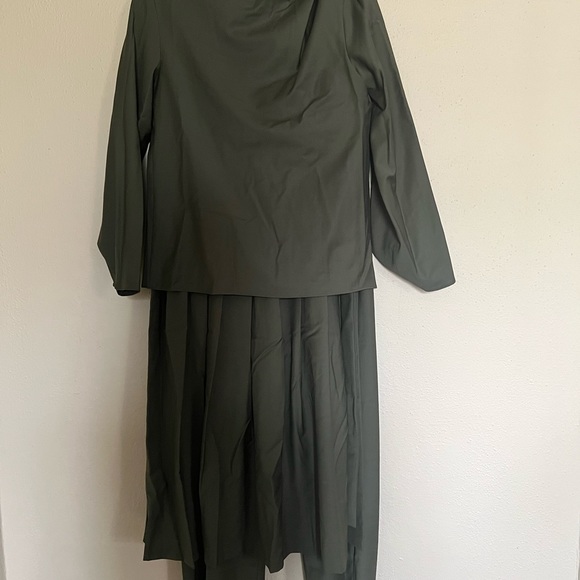 Zara Trousers with Layered Pleated Skirt Set - 3 Pieces - Picture 5 of 15